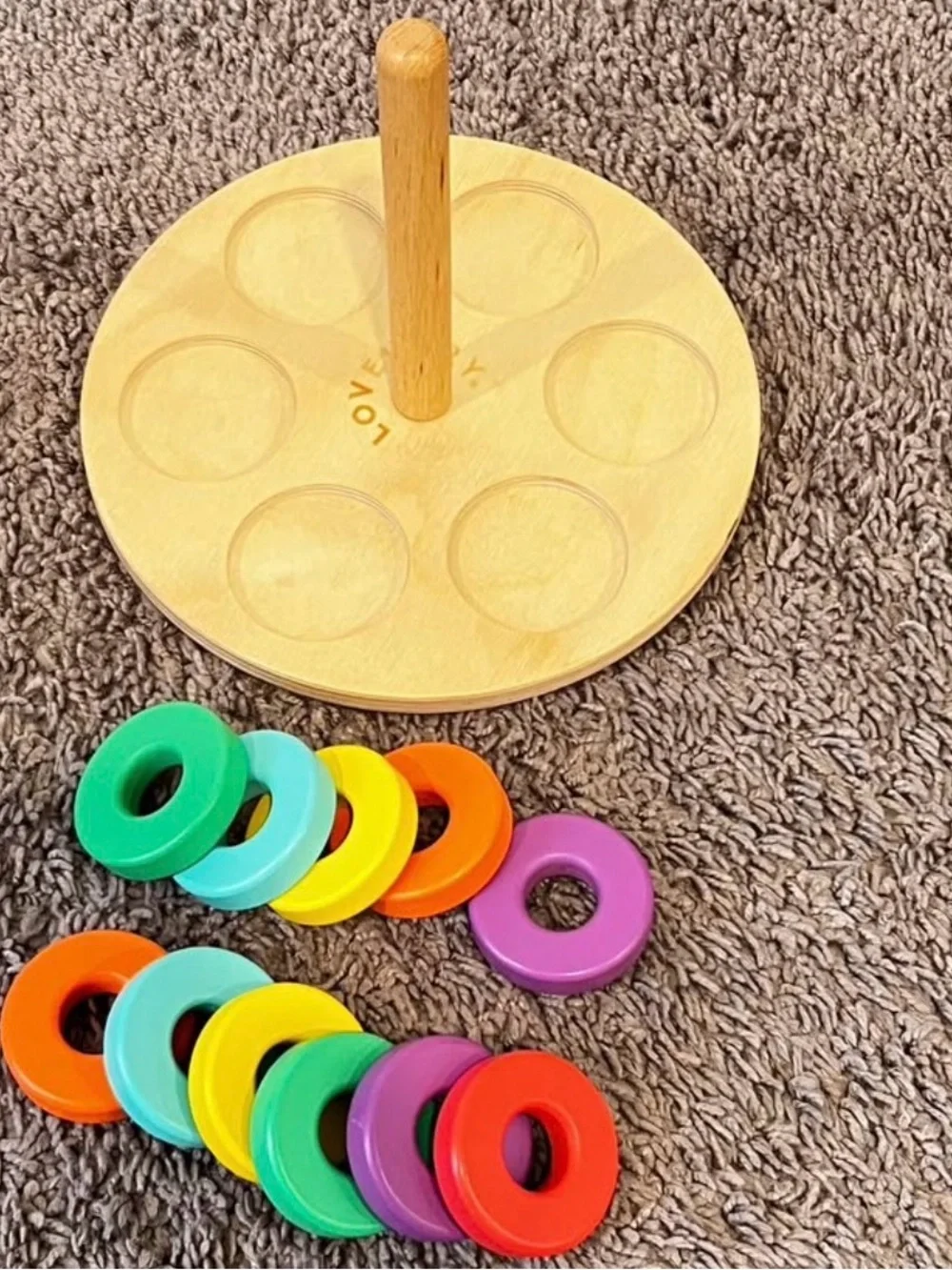 Lovevery Flexible Wooden Stacker